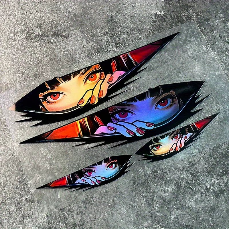 THE EYES 3 - Laser Stickers 4Pack