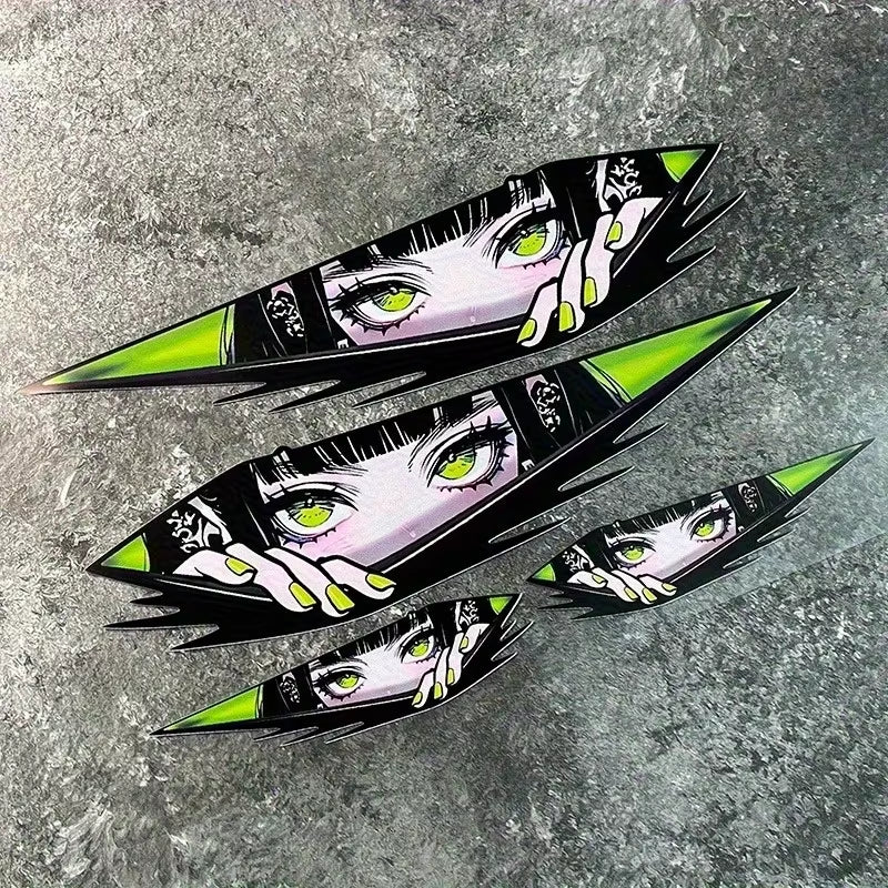 THE EYES 3 - Laser Stickers 4Pack