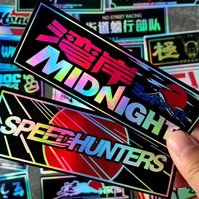 JAPAN VIBE - Laser Stickers MEGAPACK