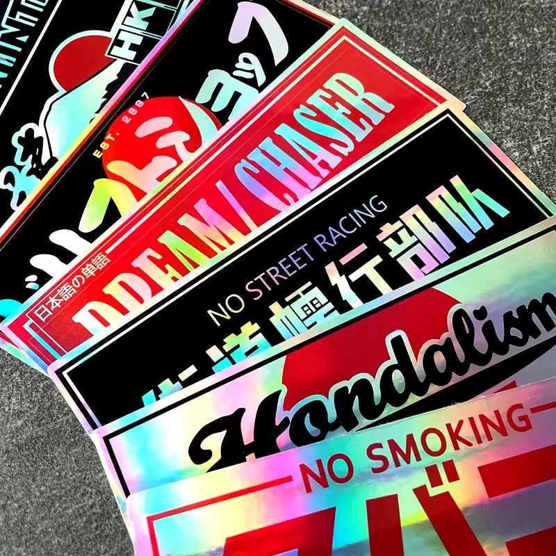 JAPAN VIBE - Laser Stickers MEGAPACK