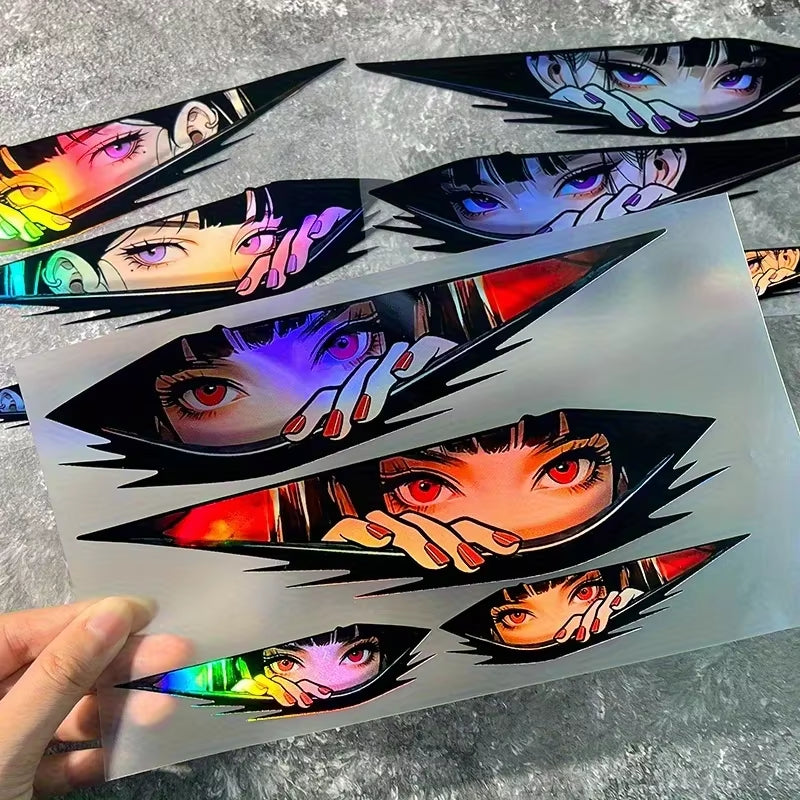 THE EYES 3 - Laser Stickers 4Pack
