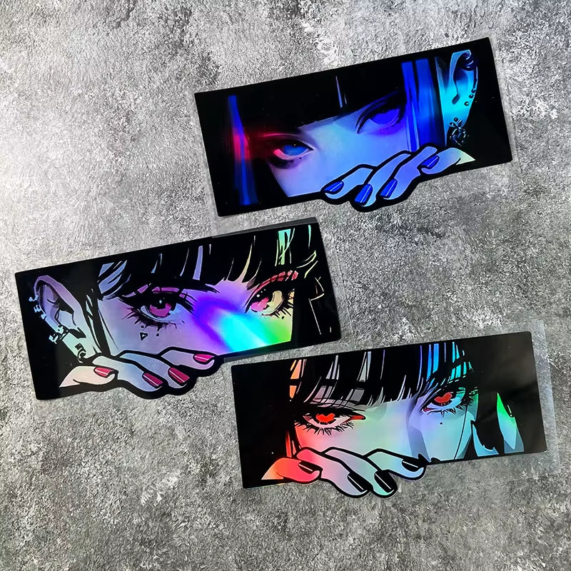 THE EYES - Laser Sticker