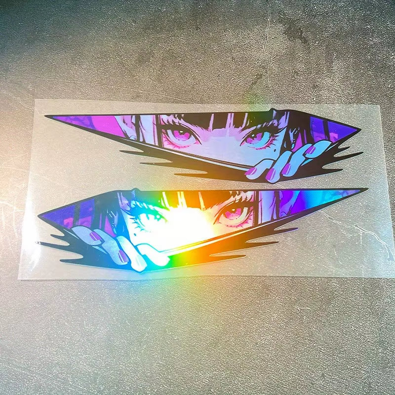 THE EYES 2 - Laser Sticker DuoPack