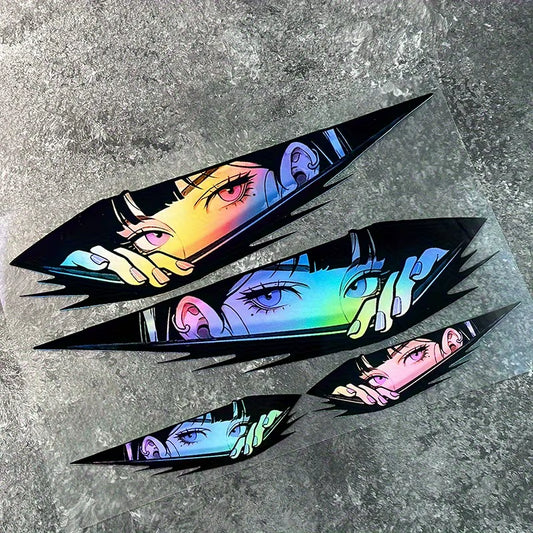 THE EYES 3 - Laser Stickers 4Pack