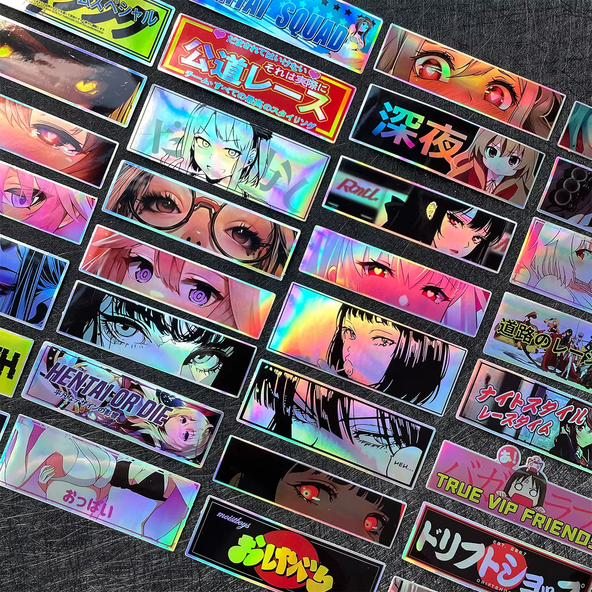 OTAKU - Laser Stickers MEGAPACK