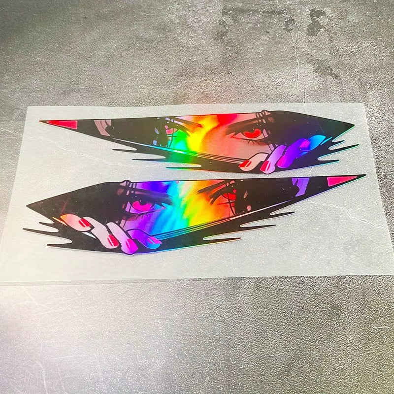 THE EYES 2 - Laser Sticker DuoPack